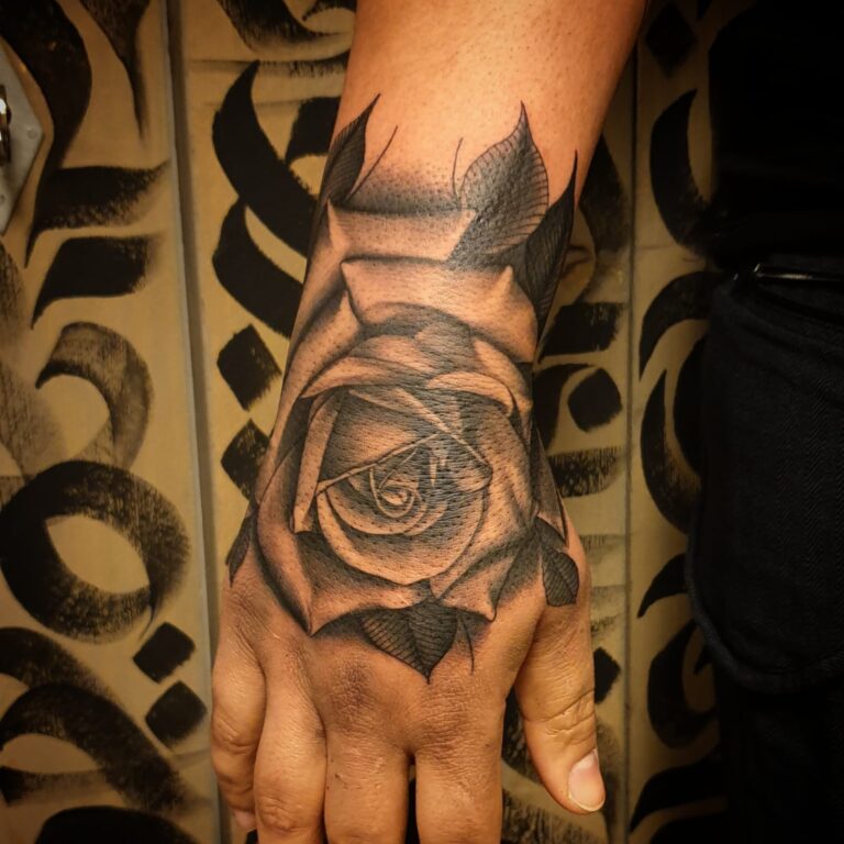 Hand tattoos