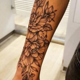 flower tattoo